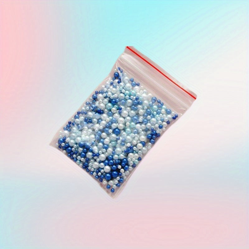 300pcs 9g ABS Pearls Epoxy Beads DIY Crafts Nail Art Decoration