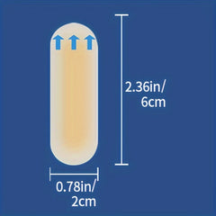 10pcs Invisible Silicone Heel Protector Waterproof Foot Patch
