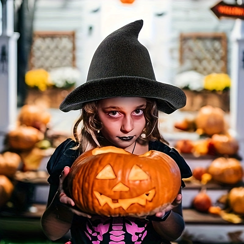 Women's Wide Brim Halloween Witch Hat