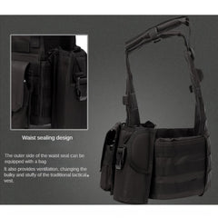 Adjustable Lightweight Training Vest Outdoor Safety Protection