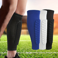 Honeycomb Leg Pad Anti-slip Leg Warmers for Running Cycling Football Sports