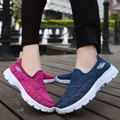 Women's Slip-On Casual Sneakers Soft Soles Lightweight Sports Shoes