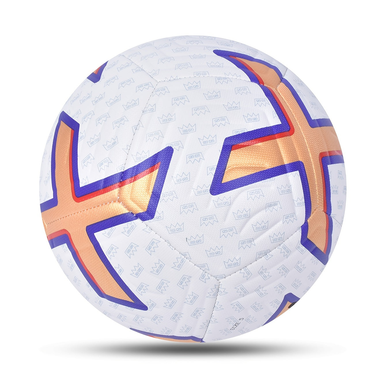 Standard Size 5 Machine Sewn Faux Leather Football