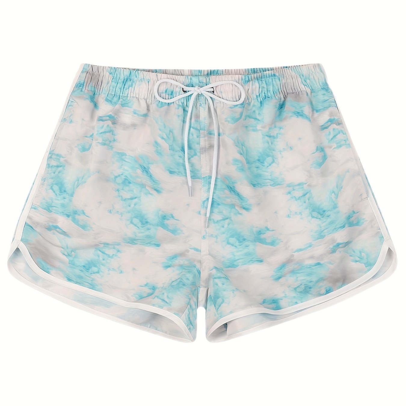 Women's All Over Print Drawstring Shorts for Spring & Summer