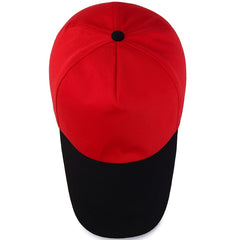 Block Baseball Cap Sunscreen Caps For Women Men Unisex Casual Streetwear Hat