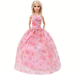 Doll Wedding Dress Princess Skirt Party Gown Clothes for 11.5 inch Girl Doll
