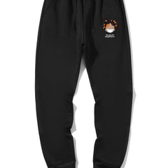 Anime Print Jogger Sweatpants Men's Casual Sport Pants