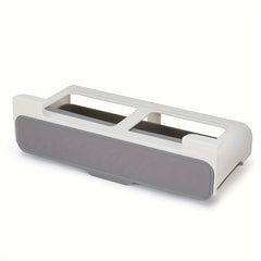 1pc Under Shelf Spice Organizer Wall Mounted Selfadhesive
