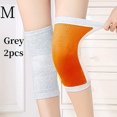 2pcs Anti Cold Thicken Knee Warmer Sleeve For Men And Women