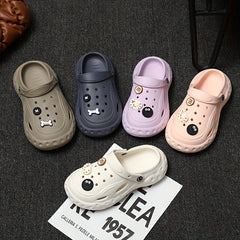 Women's Cartoon Pattern Slides Soft Beach Shoes