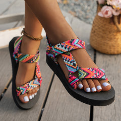 Women's Non-Slip Beach Slippers, Comfortable Thick Bottom Sandals
