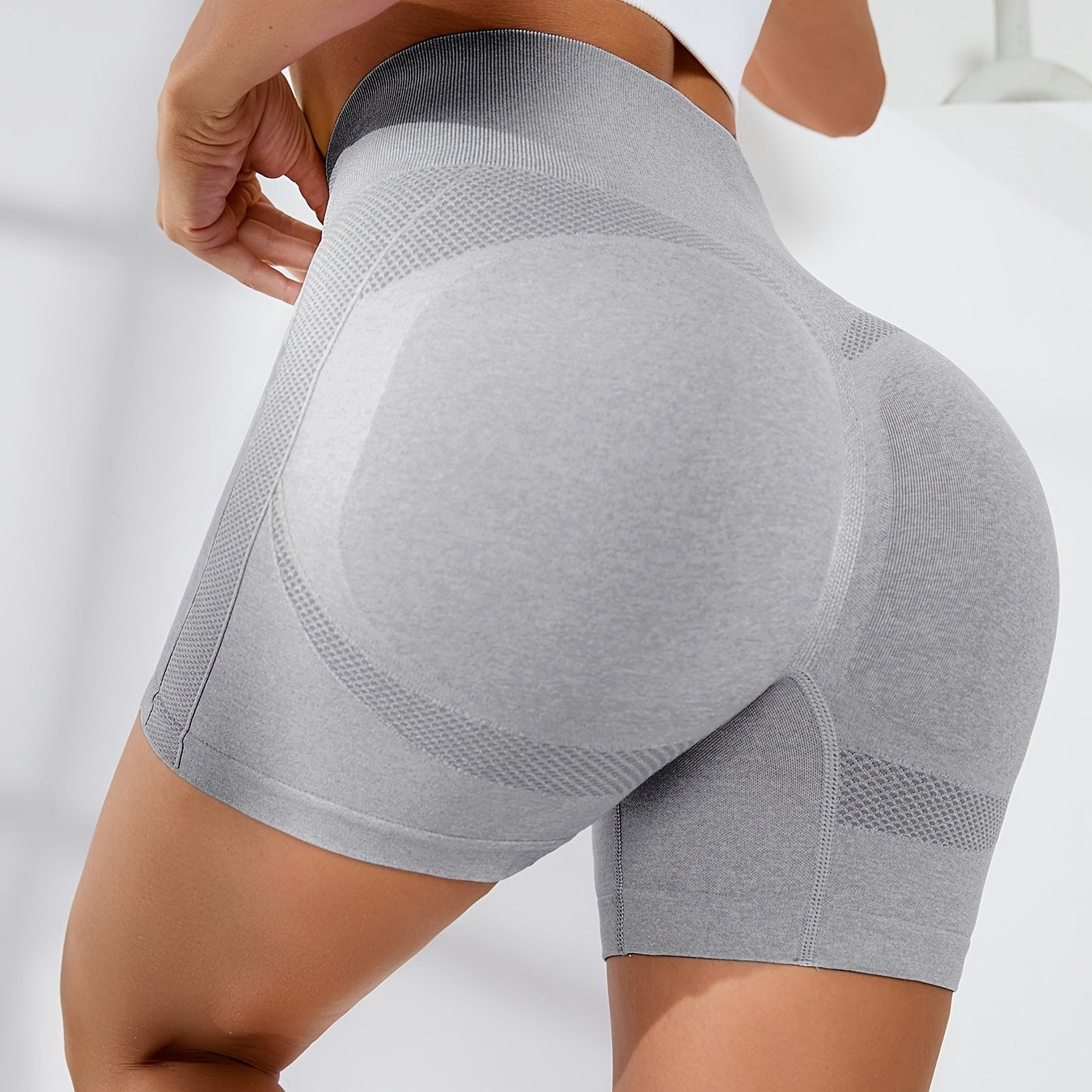High Waist Running Yoga Shorts Women's Activewear