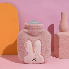 Cartoon Hot Water Bag Plush Cover Hand Warmer Winter Gift