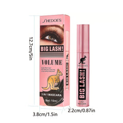 Volumizing Waterproof Mascara, Curling, Clumping