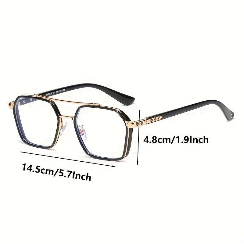 Anti Light Men's Large Frame Glasses Unisex Glasses Frame