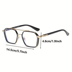Anti Light Men's Large Frame Glasses Unisex Glasses Frame