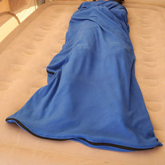 All Seasons Fleece Sleeping Bag For Outdoor Camping