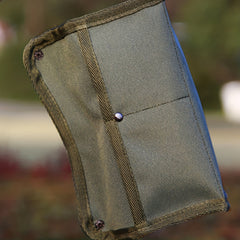 Outdoor Camping Canvas Tissue Storage Box Waterproof Large Capacity