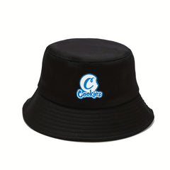 Cookies Printed Bucket Hat Hip Hop Funny Cap Unisex Fisherman Cap
