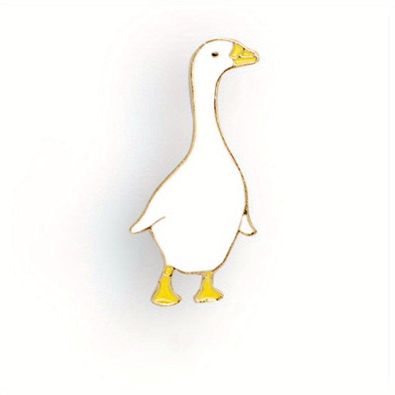 Duck Goose Brooch Pin Gift for Clothing and Bags Adorable Accessories