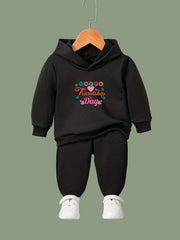Friendship Long Sleeve Hooded Sweatshirt for Girls