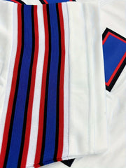 Men's American Football Jersey V-Neck Short Sleeve Uniform Shirt