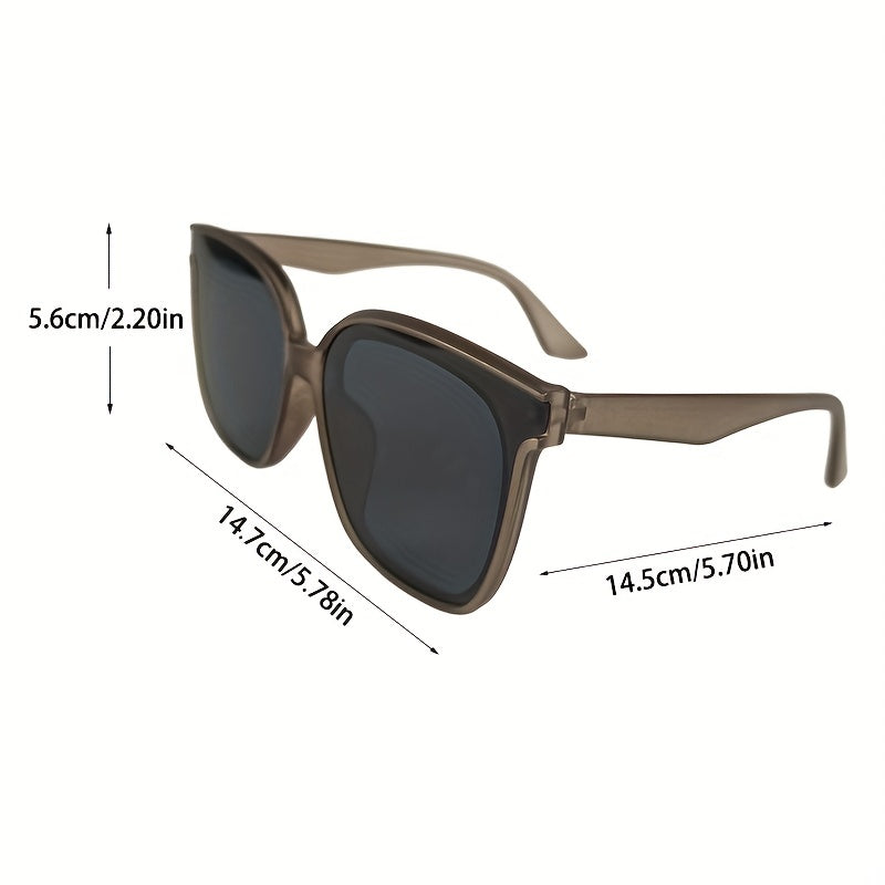 Cat Eye Sunglasses UV400 with Glasses Bag & Cloth
