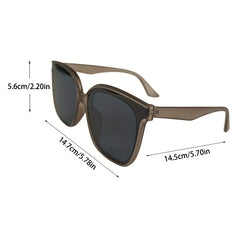 Cat Eye Sunglasses UV400 with Glasses Bag & Cloth