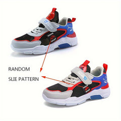 Boys' Breathable Low Top Mesh Sneakers Lightweight Anti Slip