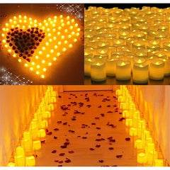 24pcs Flameless Wishing Candle LED Light for Wedding Christmas