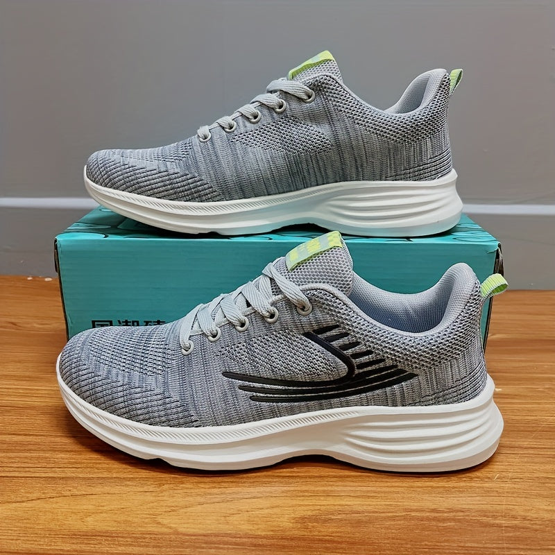 Men's Lightweight Knit Sneakers for Running Jogging