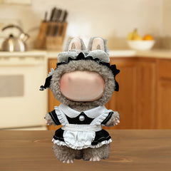 Maid Jumpsuit 2pcs 3pcs for 6 69 inch Doll