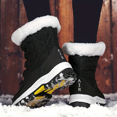 Women's Waterproof Winter Snow Boots Anti slip Warm Faux Fur Outdoor