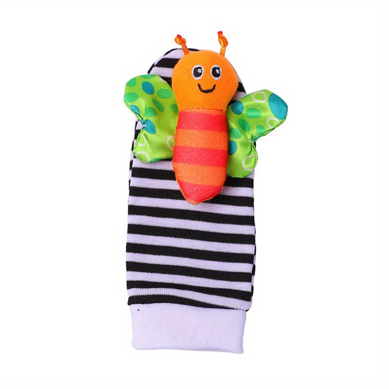 Baby Wristband Watch & Socks Animal Plush Toy