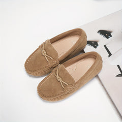 Boys Vintage Slip On Loafer Shoes Lightweight Comfortable Non Slip Shoes