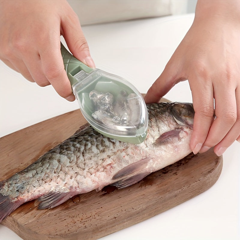 Manual Fish Scale Planer Scraper with Lid