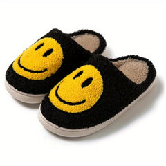 Cozy Smile House Slippers Men Winter Shoes