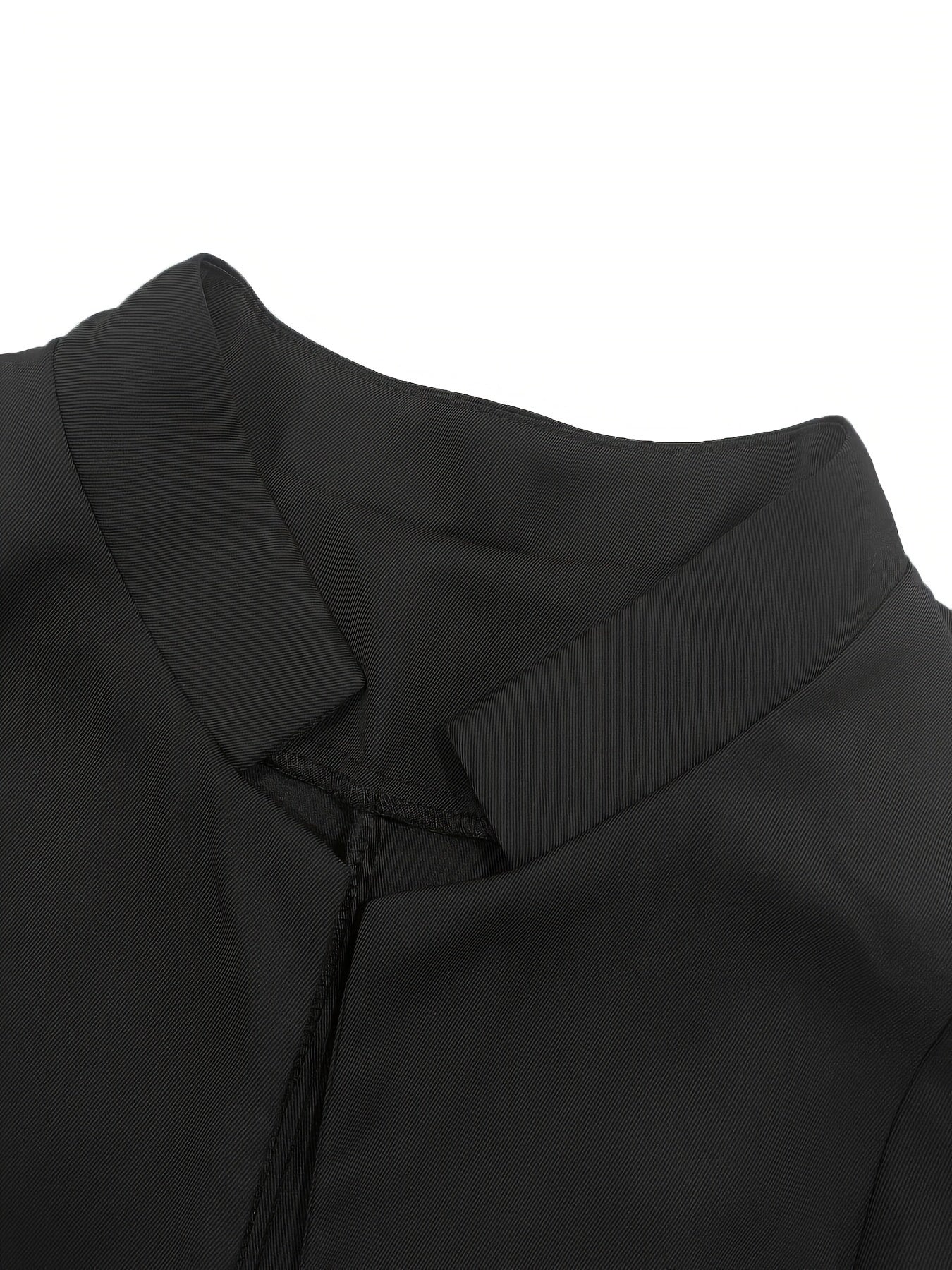 Blazer Women's Open Front Collar Blazer