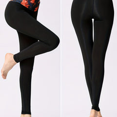 High Waist Flower Print Splicing Sports Leggings Women's Activewear