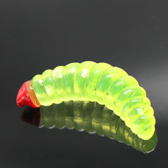 50pcs Soft Worm Fishing Bait Kit Bass Lures Freshwater Accessories