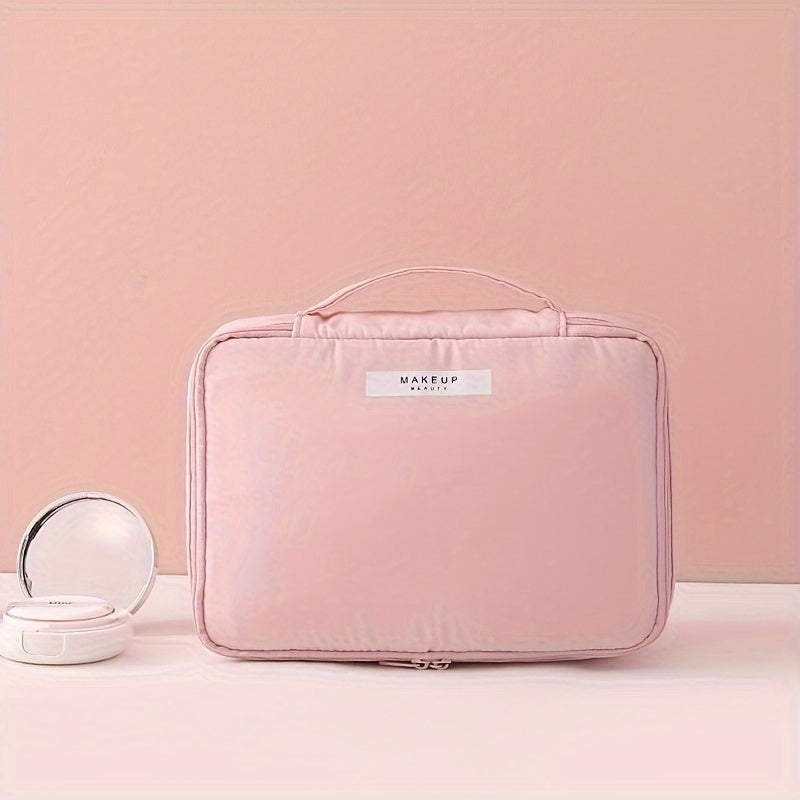 Portable Cosmetic Toiletry Storage Bag for Camping & Travel