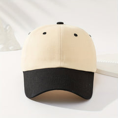 Casual Block Cap Sun Protection Comfortable Breathable Cap for Summer