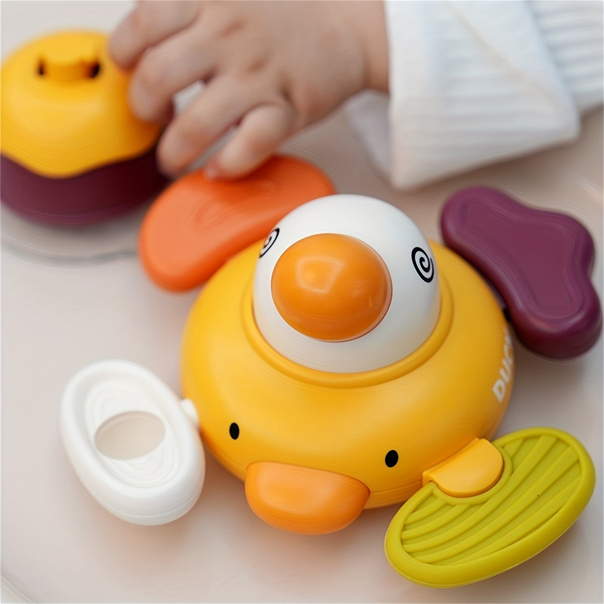 Baby Spinner Toy Rotating Suction Cup Spinning Top Animal Spin Sucker