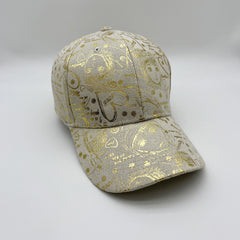 Y2K Hot Stamping Baseball Cap Women Cotton Blend Dad Hat