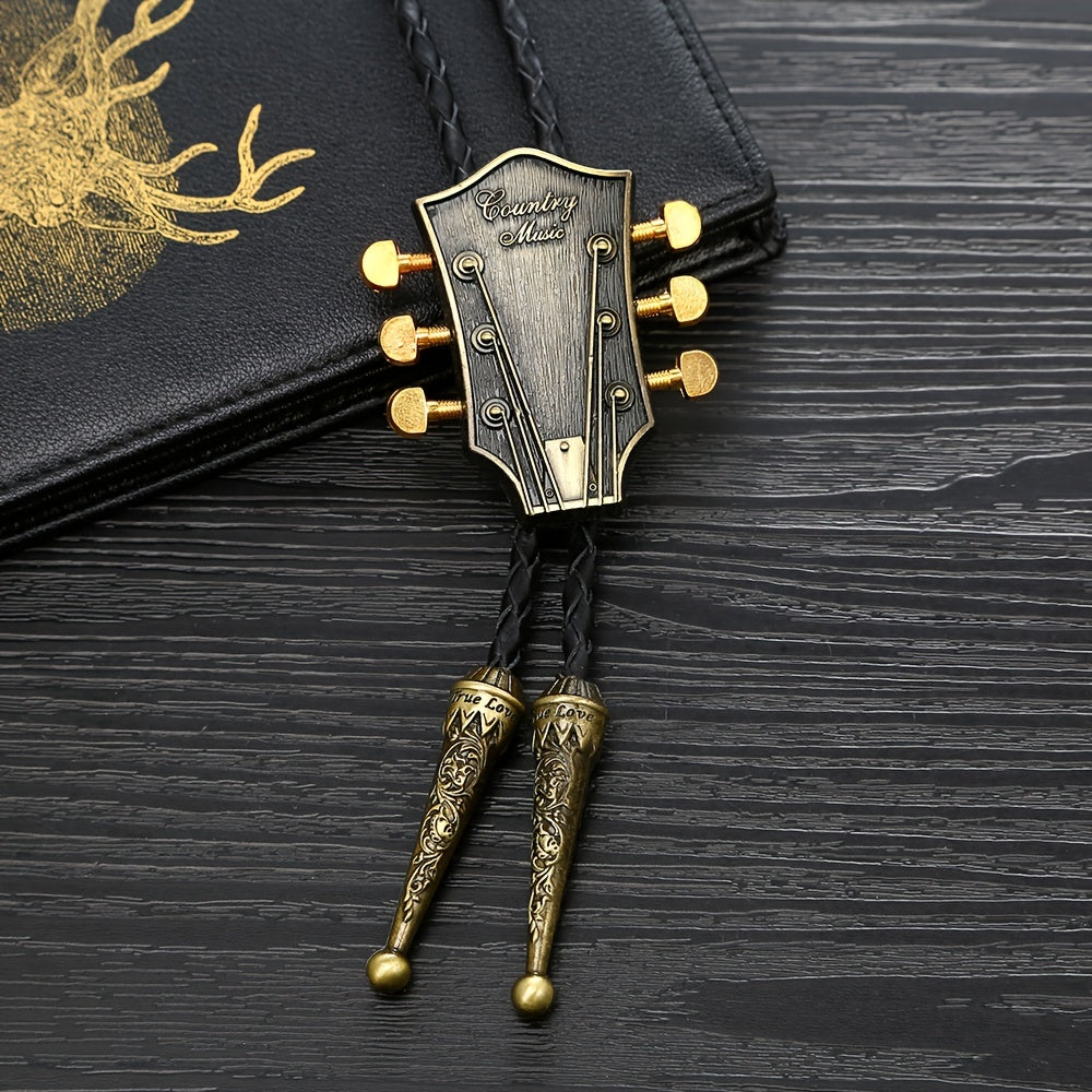 Metal Tie Collar Necklace YNecktie Musical Instrument For Youth