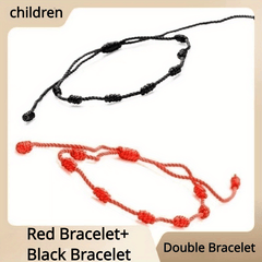 Classic Red Braided Rope Chain Bracelet Jewelry Gift Men Women Boys Girls Kids
