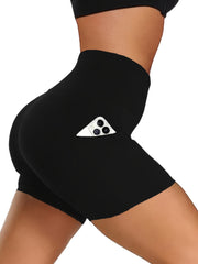High Stretch Yoga Shorts With Side Pockets Women's Activewear