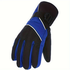 Windproof Warm Gloves Waterproof Thicken Velvet Durable Winter Outdoor