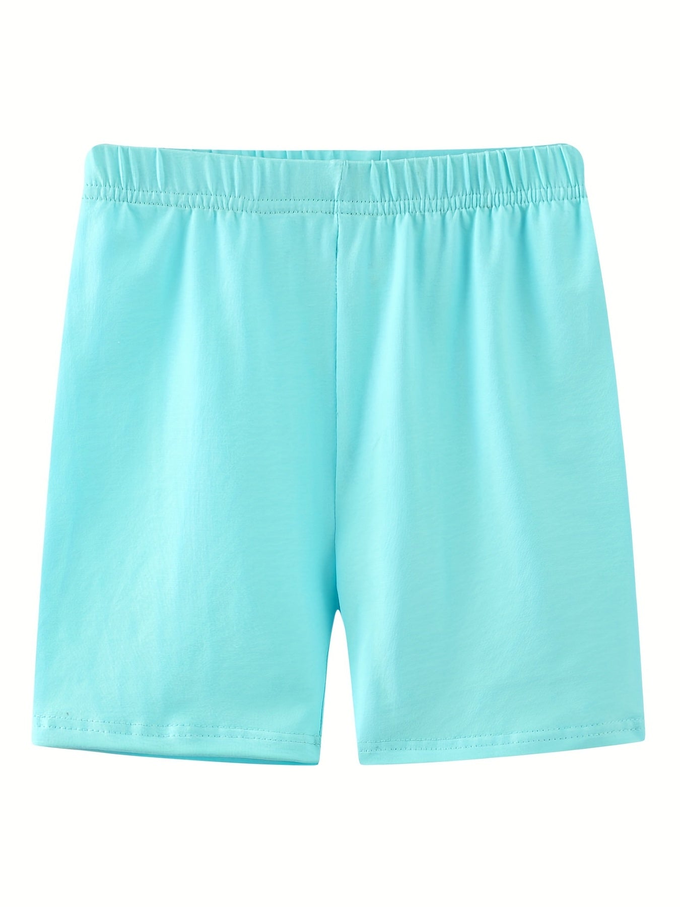 Girls Cotton Knit Shorts Comfortable Casual Pants For Kids Summer Beach