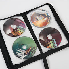 DVD Storage Box Card Album 80 Discs 5 Colors